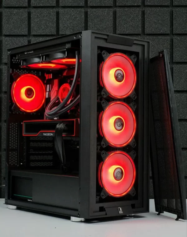 Ігровий комп'ютер "CYBERPUNK FIRE" Ryzen 5 7600X AM5/ RX6900XT/ 32GB DDR5 RAM/ Fast SSD M.2 500GB
