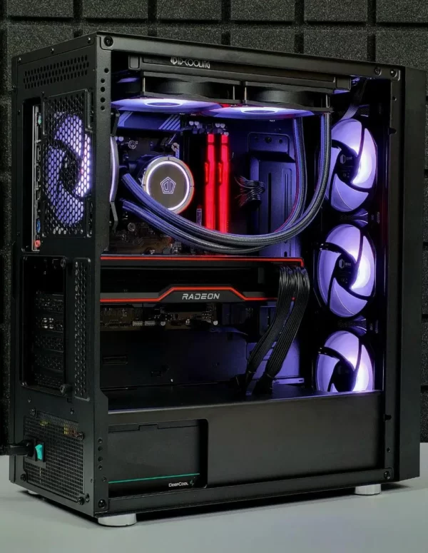 Ігровий комп'ютер "CYBERPUNK FIRE" Ryzen 5 7600X AM5/ RX6900XT/ 32GB DDR5 RAM/ Fast SSD M.2 500GB - Зображення 8