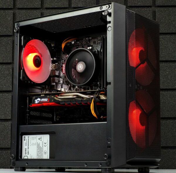 Ігровий комп'ютер Ryzen 5 2600/ RX 8GB 570 480/ RAM 16 - Зображення 9