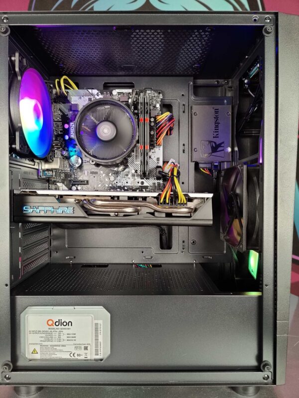 Ігровий комп'ютер RYZEN 5 3600 | RX 580 8GB | 16GB DDR4 | SSD - Зображення 4