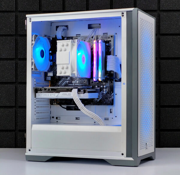 Комп'ютер  Ryzen 5 7500F / RTX 4060 White / RAM DDR5 - Зображення 8