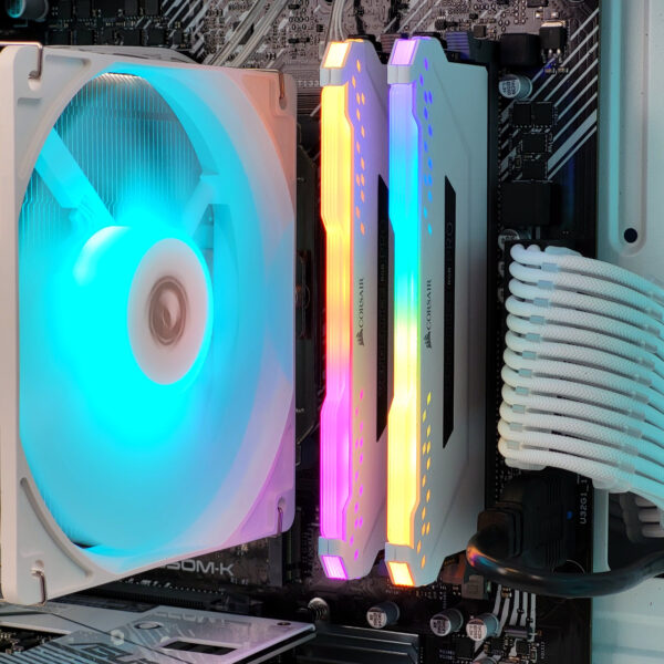 Комп'ютер  Ryzen 5 7500F / RTX 4060 White / RAM DDR5 - Зображення 6