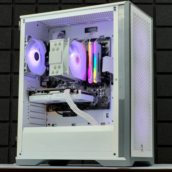 Комп'ютер  Ryzen 5 7500F / RTX 4060 White / RAM DDR5 - Зображення 3