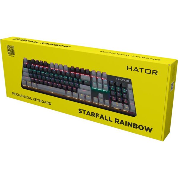 Клавіатура Hator Starfall Rainbow Origin Red (HTK-608-BBG) — изображение 3