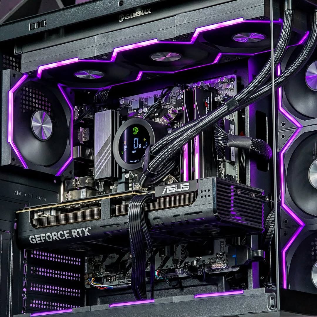 Комп'ютер для роботи, ігор "CYBERPUNK ТІБЕРІУМ-B" RYZEN 7 7700 + RTX 5070 12GB - Зображення 9