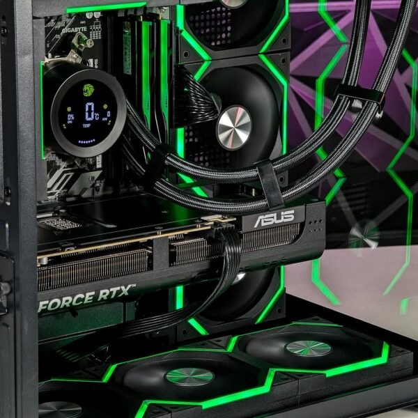 Комп'ютер для роботи, ігор "CYBERPUNK ТІБЕРІУМ-B" RYZEN 7 7700 + RTX 5070 12GB - Зображення 3