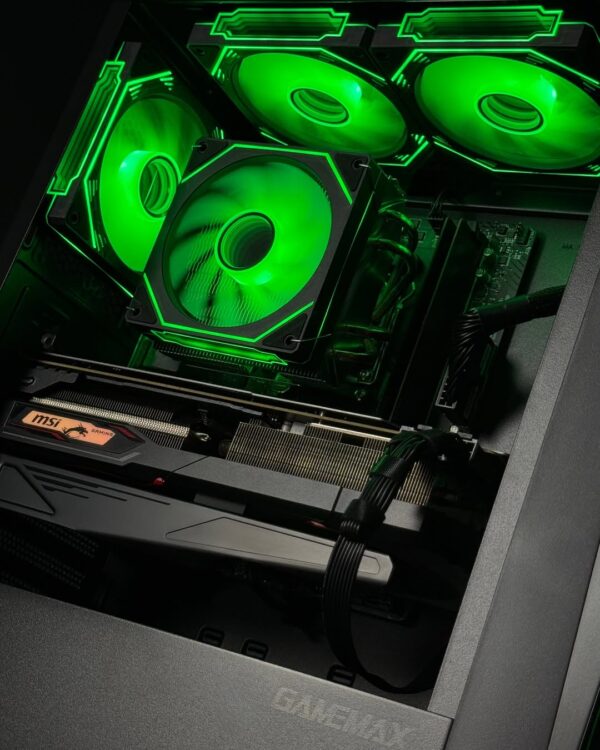 Комп'ютер для роботи, ігор "ЧОРНА САКУРА" RYZEN 5 8400f 5700XT/RTX 2060 - Зображення 6
