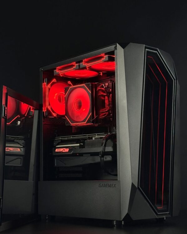 Комп'ютер для роботи, ігор "ЧОРНА САКУРА" RYZEN 5 8400f 5700XT/RTX 2060 - Зображення 4