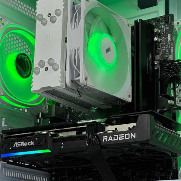 Комп'ютер для роботи, ігор "БІЛИЙ ДРАКОН" RYZEN 5 8400f RX 9060XT - Зображення 5