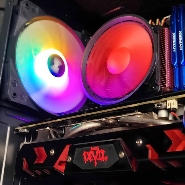 Комп'ютер "CYBERPUNK SEVEN-Q" AMD RX 580 8GB INTEL i7 — изображение 6
