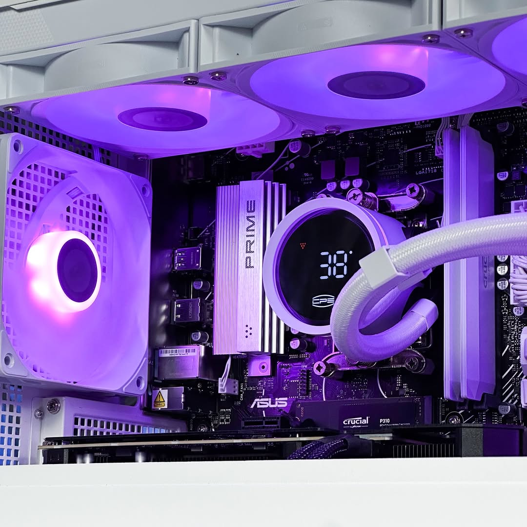 Комп'ютер для роботи та ігор "HEX MACHINE" RYZEN 5 7500F RTX 5060 - Зображення 3