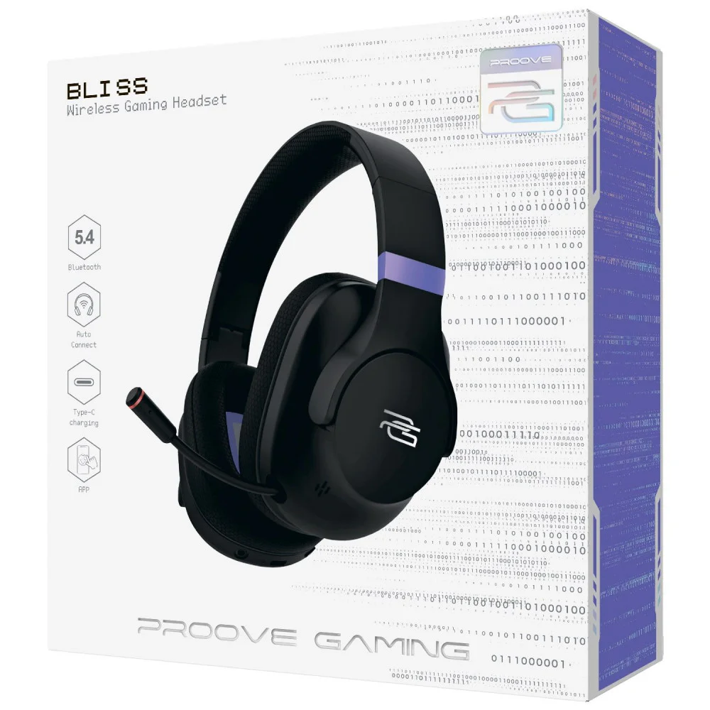 Бездротова ігрова гарнітура Proove Gaming Bliss (APP) — изображение 2