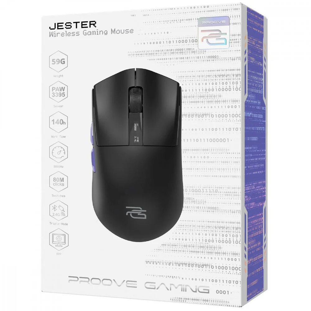 Бездротова ігрова миша Proove Gaming Jester 8K - Зображення 2