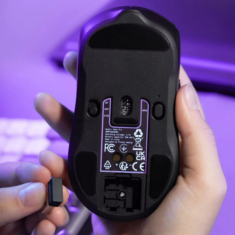 Бездротова ігрова миша Proove Gaming Rate Pro with Charging Dock - Зображення 18