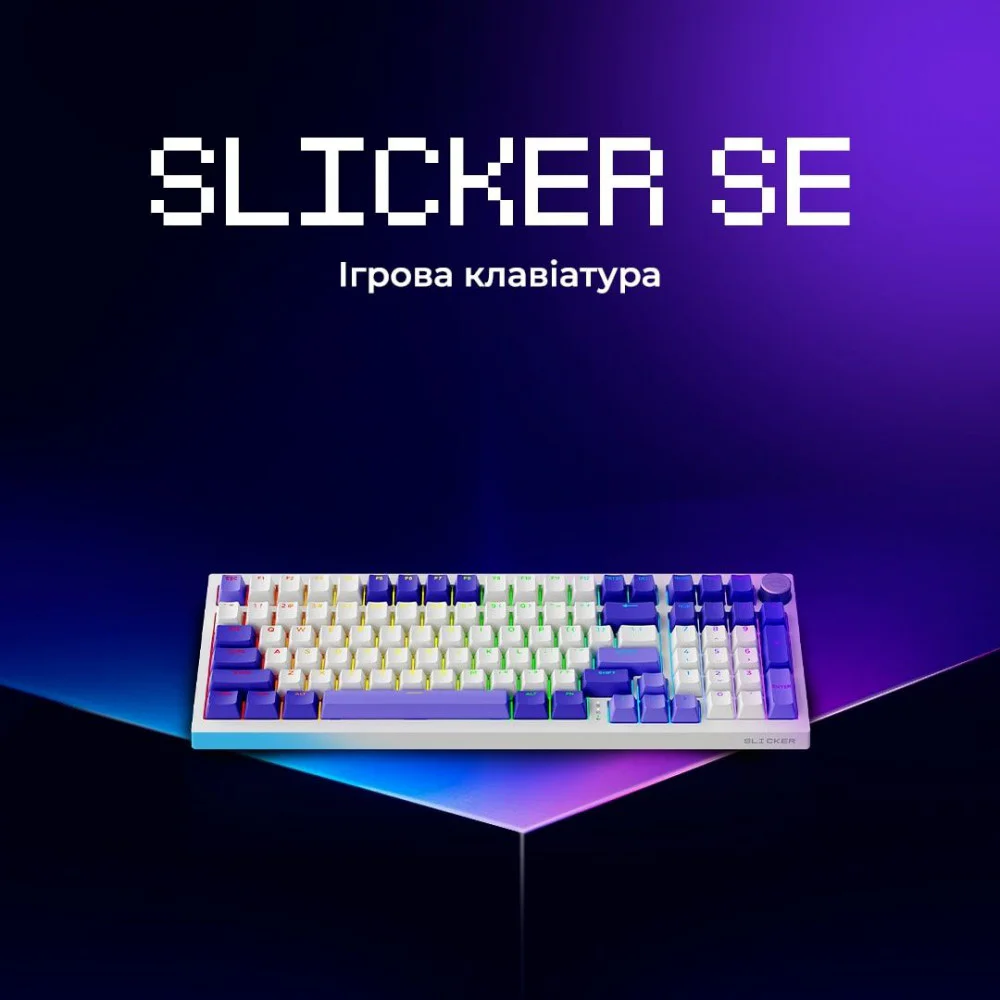 Бездротова клавіатура Proove Gaming Slicker Special Edition (Ukraine Layout) - Зображення 18
