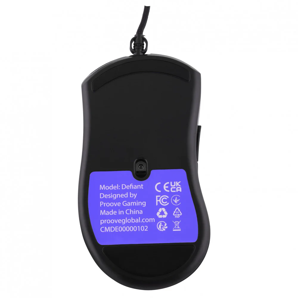 Дротова ігрова миша Proove Gaming Defiant - Зображення 12