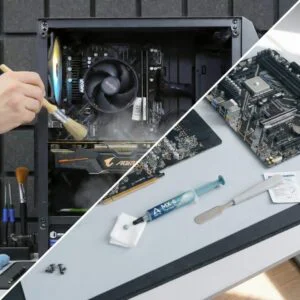 Комплексное обслуживание: Чистка + Замена термопасты (Arctic MX-6)