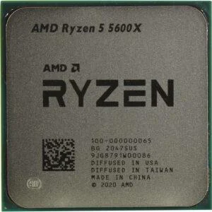 Процессор AMD Ryzen 5 5600X (3.7GHz 32MB 65W AM4) Tray (100-000000065)