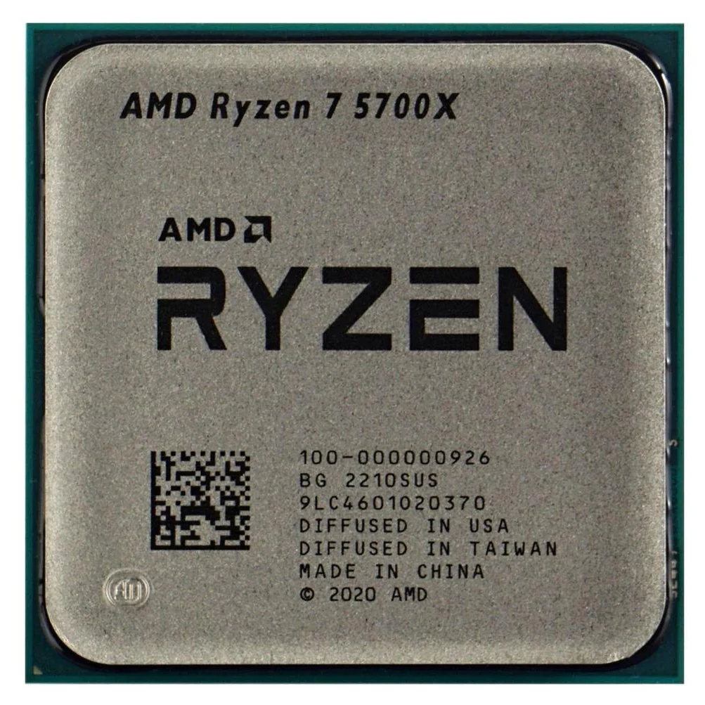 Процесор AMD Ryzen 7 5700X (3.4GHz 32MB 65W AM4) Tray (100-000000926) - Зображення 4