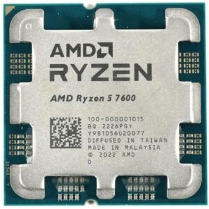 Процесор AMD Ryzen 5 7600 (3.8GHz 32MB 65W AM5) Tray (100-000001015)