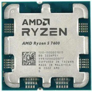 Процессор AMD Ryzen 5 7600 (3.8GHz 32MB 65W AM5) Tray (100-000001015)