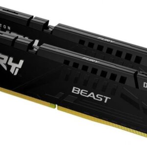 Модуль пам`яті DDR5 2x32GB/6000 Kingston Fury Beast Black (KF560C36BBEK2-64)