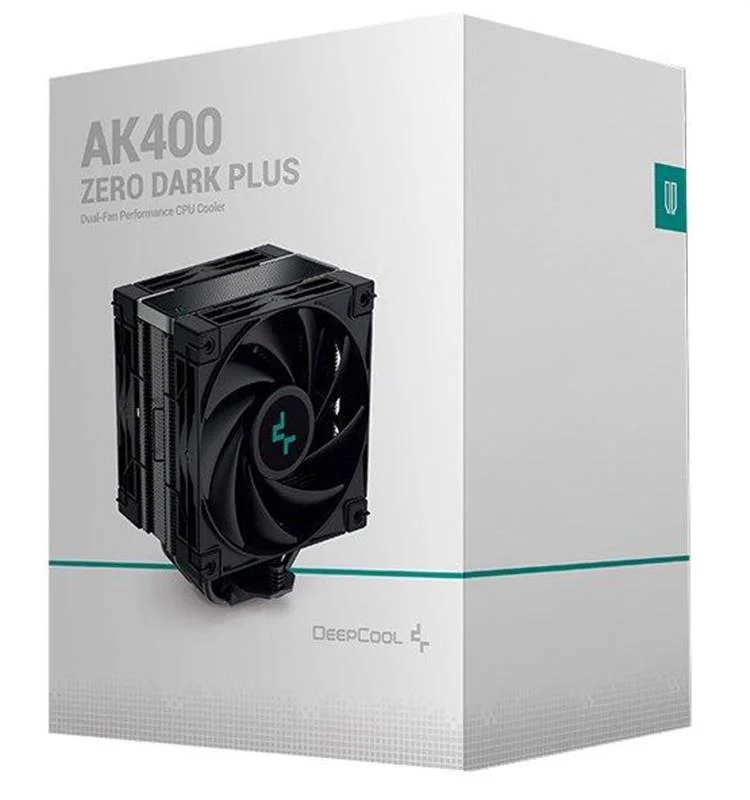 Кулер процесорний DeepCool AK400 Zero Dark Plus (R-AK400-BKNNMD-G-1) — изображение 2