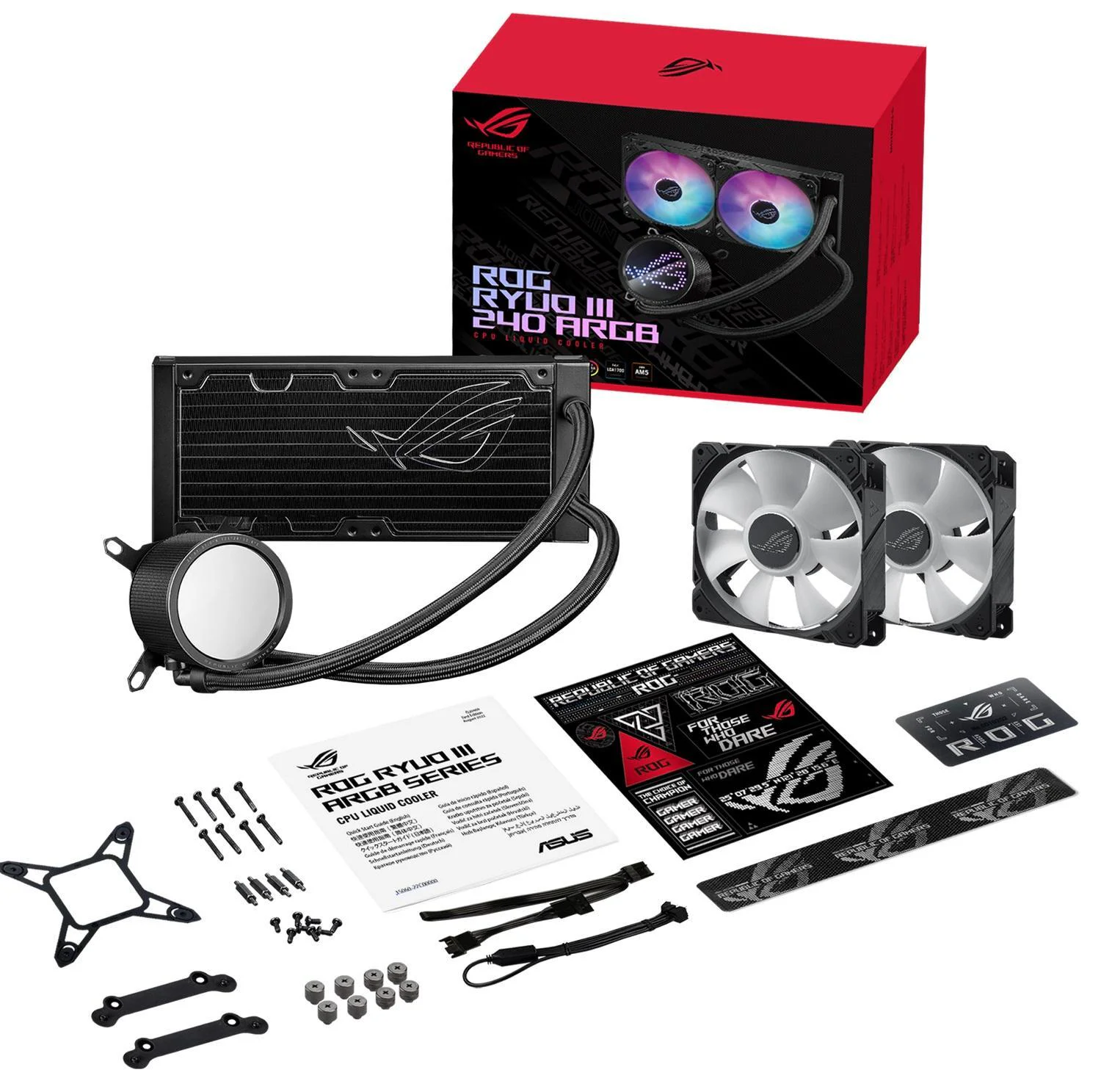 Система водяного охолодження Asus ROG Ryuo III 240 ARGB (90RC00J1-M0UAY0) — изображение 5