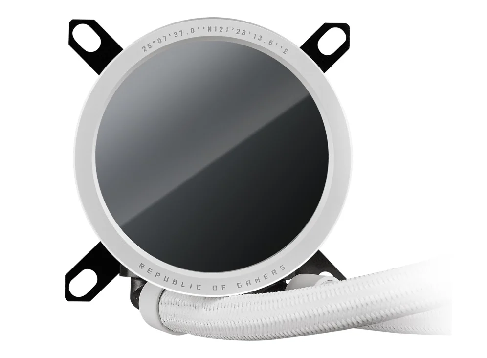 Система водяного охолодження Asus ROG Ryuo III 240 ARGB White Edition (90RC00J2-M0UAY0) — изображение 2