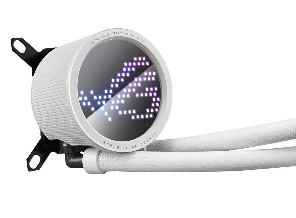 Система водяного охолодження Asus ROG Ryuo III 240 ARGB White Edition (90RC00J2-M0UAY0) — изображение 4