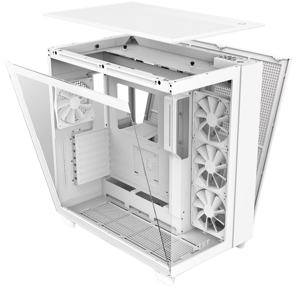Корпус NZXT H9 Flow White (CM-H91FW-01) без БЖ - Зображення 5