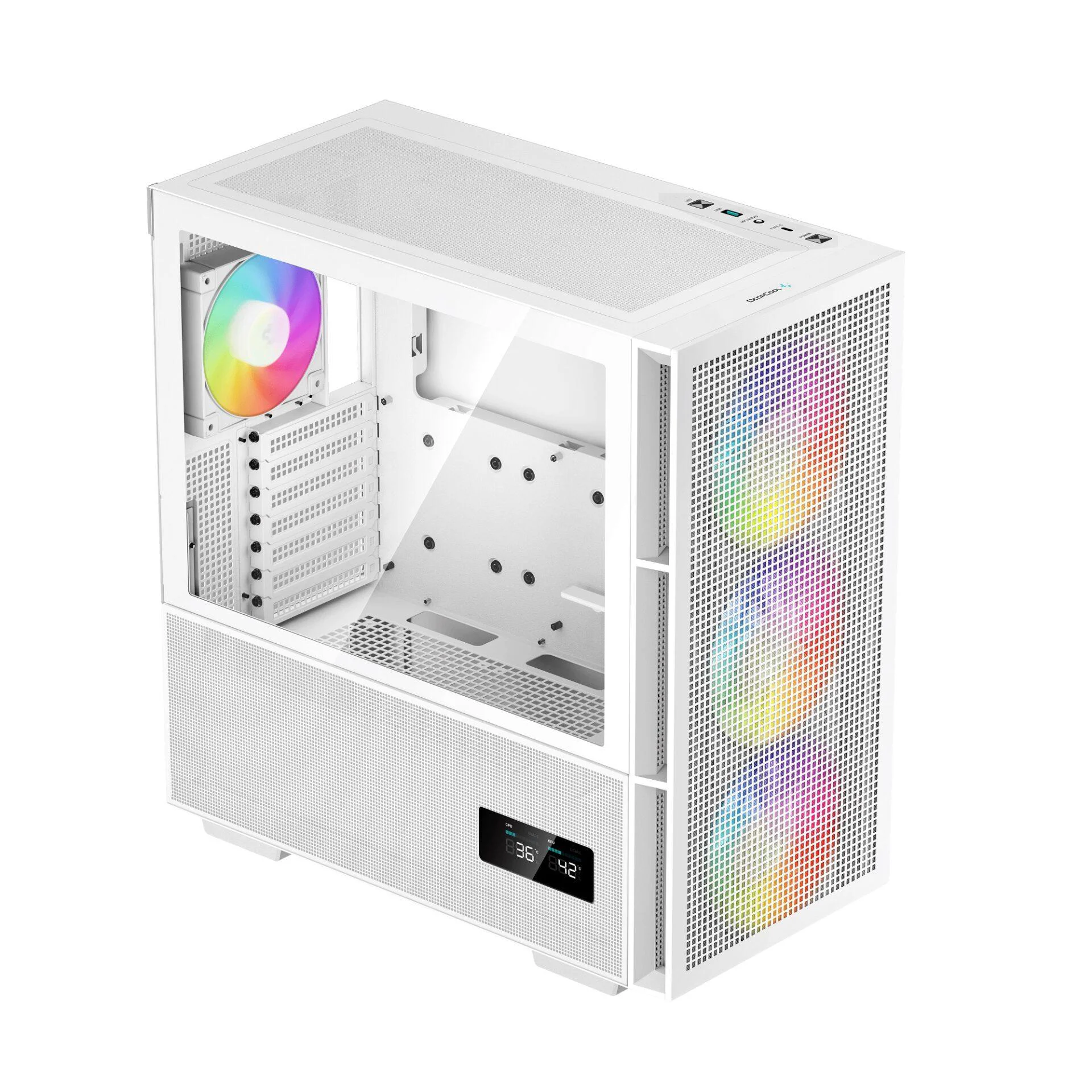 Корпус DeepCool CH560 Digital White (R-CH560-WHAPE4D-G-1) без БЖ - Зображення 3