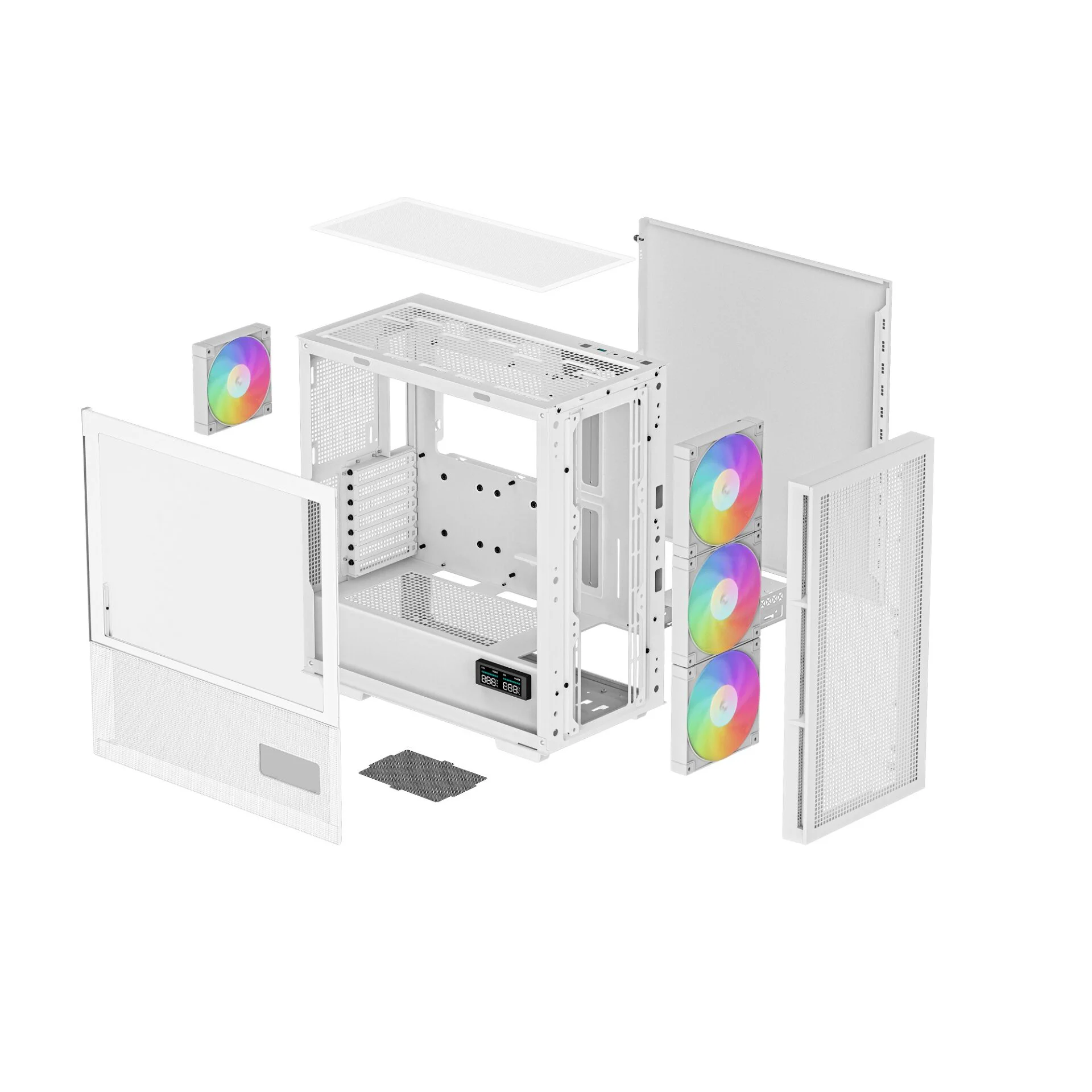 Корпус DeepCool CH560 Digital White (R-CH560-WHAPE4D-G-1) без БЖ - Зображення 13