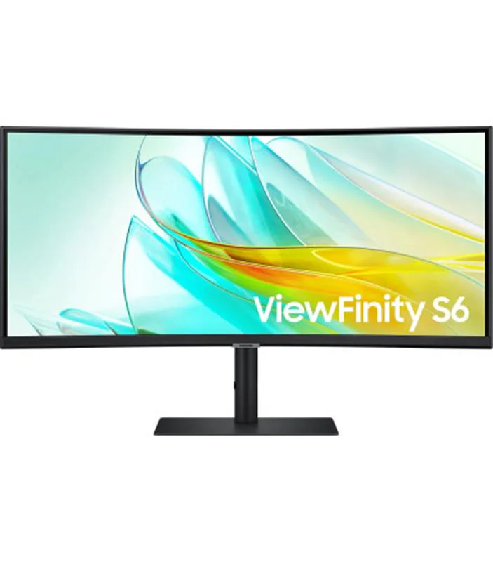 Монiтор Samsung 34" ViewFinity LS34C650U (LS34C650UAIXUA) VA Black Curved — изображение 2