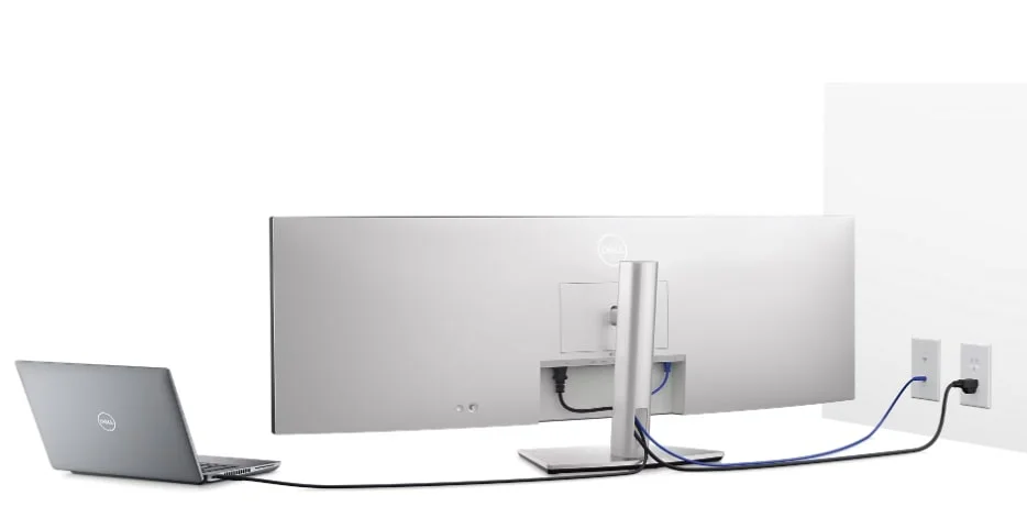 Монітор Dell 49" U4924DW IPS Black Curved (210-BGTX) — изображение 8