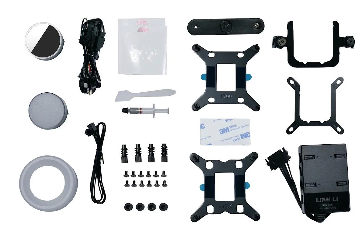 Система водяного охолодження Lian Li Galahad II Trinity, 360 SL-Inf Black (G89.GA2T36INB.00) — изображение 11