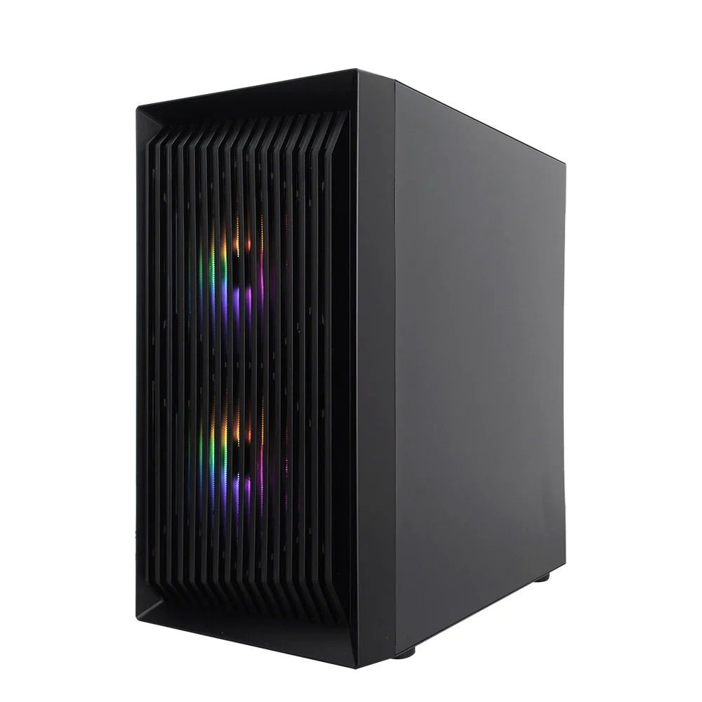 Корпус 1stPlayer BS-2-BK-3F1 Black без БЖ — изображение 2