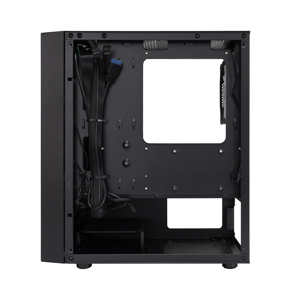 Корпус 1stPlayer BS-2-BK-3F1 Black без БЖ — изображение 5