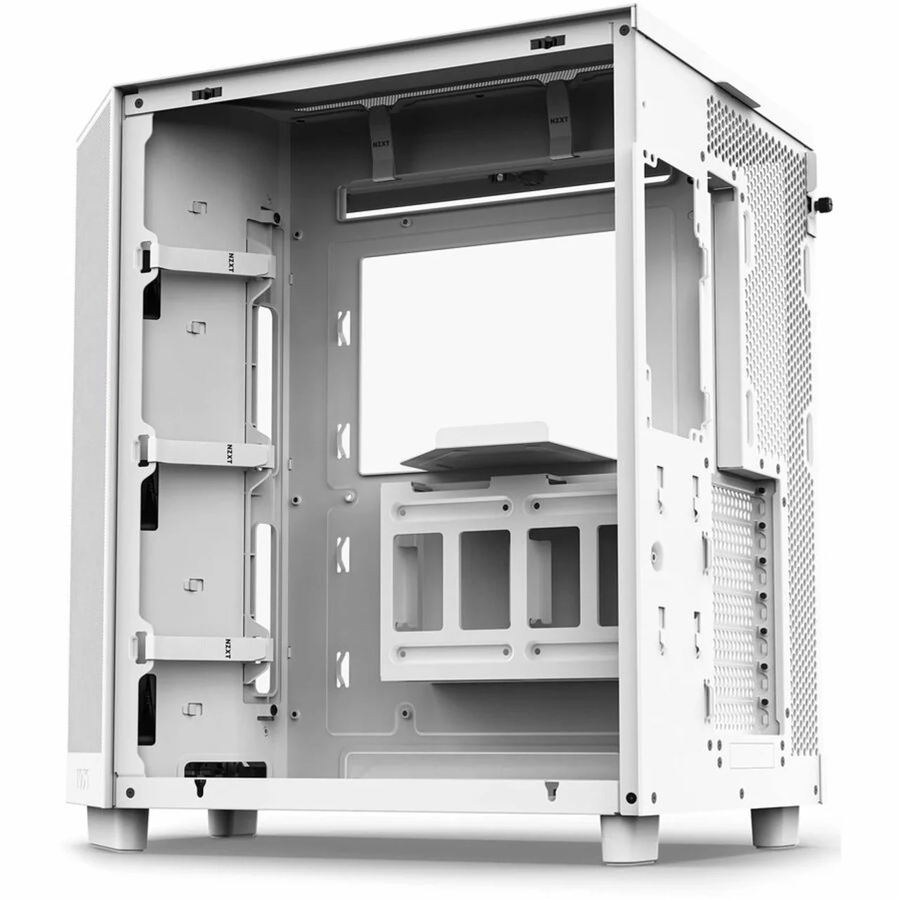 Корпус NZXT H6 Flow RGB White (CC-H61FW-R1) без БЖ - Зображення 4