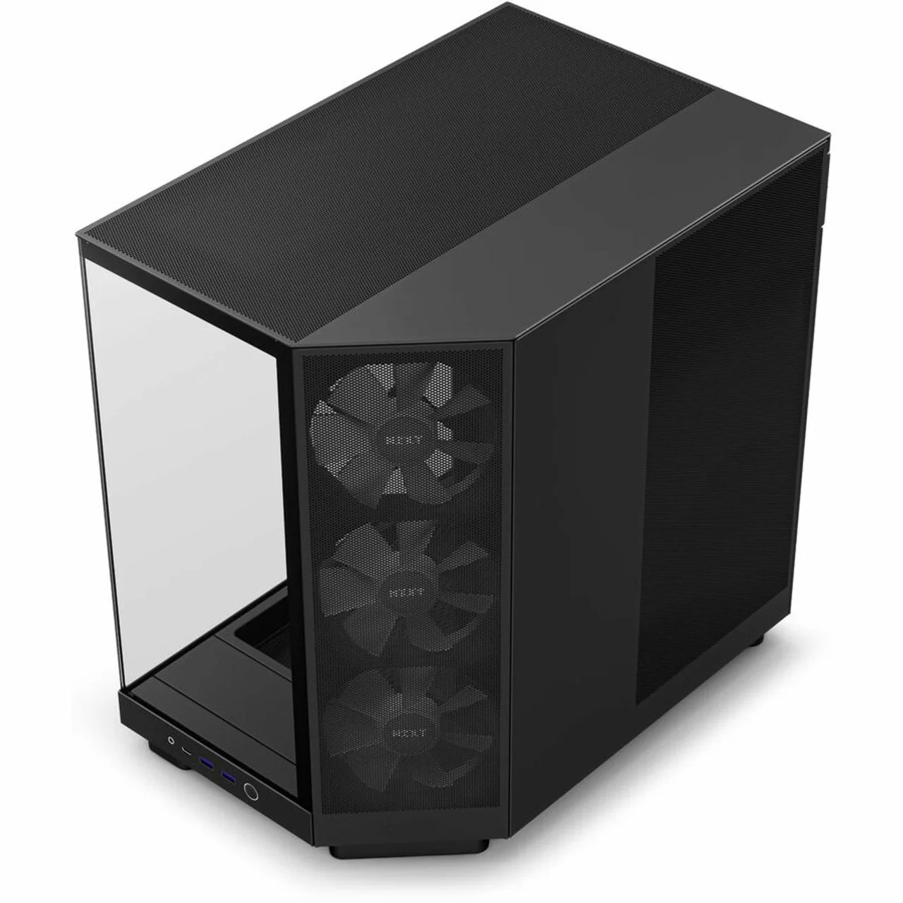 Корпус NZXT H6 Flow RGB Black (CC-H61FB-R1) без БП