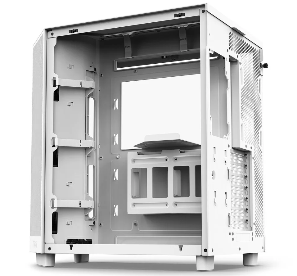 Корпус NZXT H6 Flow White (CC-H61FW-01) без БЖ - Зображення 4