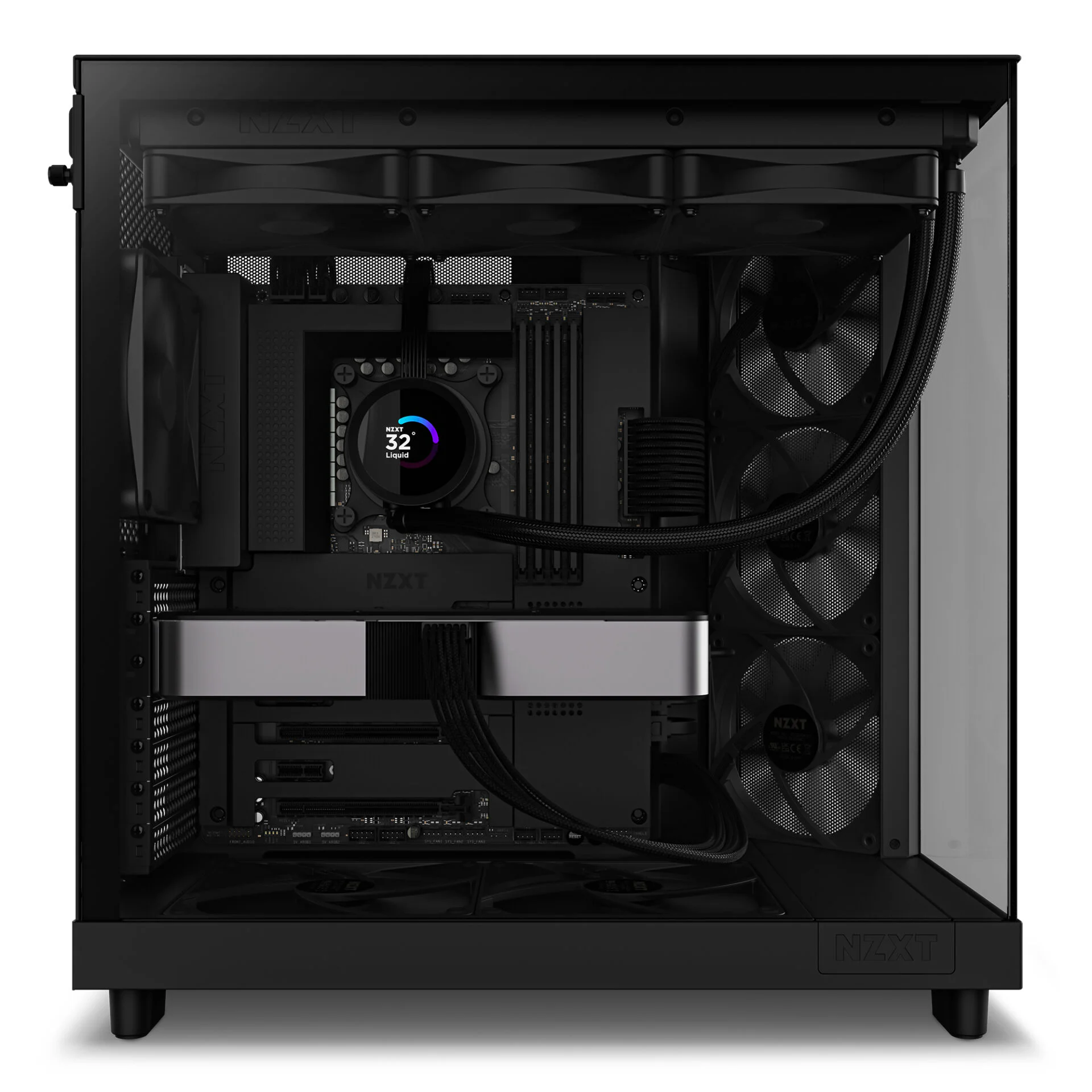 Корпус NZXT H6 Black (CC-H61FB-01) без БЖ — изображение 4