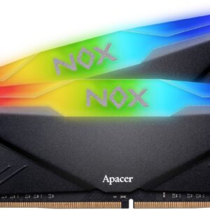 Модуль пам`ятi DDR4 2x16GB/3200 Apacer NOX RGB Black (AH4U32G32C28YNBAA-2)