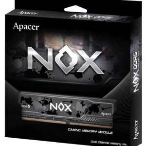 Модуль пам`ятi DDR5 2x16GB/5200 Apacer NOX (AH5U32G52C522MBAA-2)