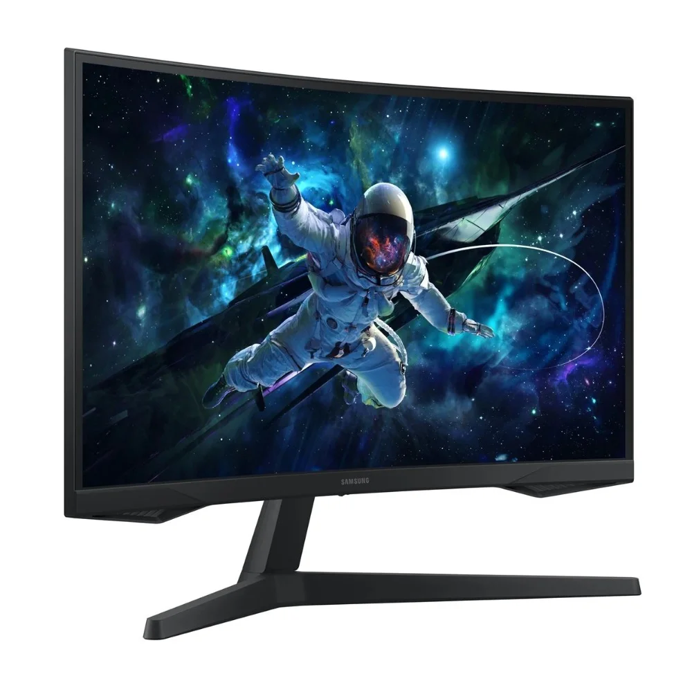Монiтор Samsung 27" Odyssey G5 S27CG550 Black (LS27CG550EIXUA) VA Black Curved 165Hz - Зображення 2
