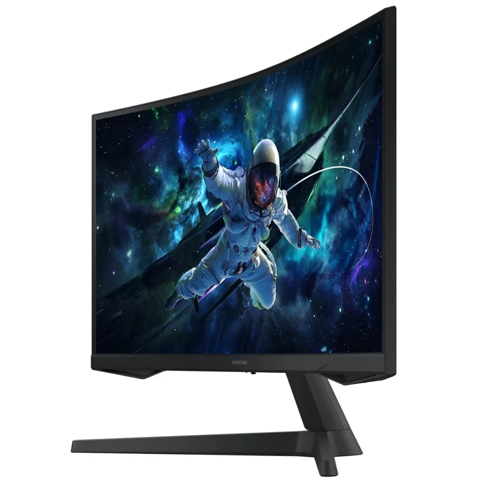 Монiтор Samsung 27" Odyssey G5 S27CG550 Black (LS27CG550EIXUA) VA Black Curved 165Hz - Зображення 3