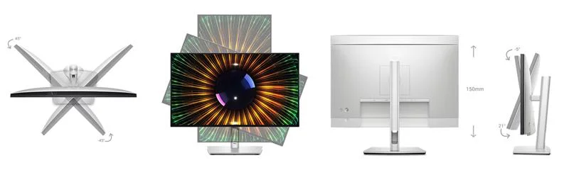 Монітор Dell 23.8" U2424H (210-BKTZ) IPS Silver 120Hz - Зображення 5