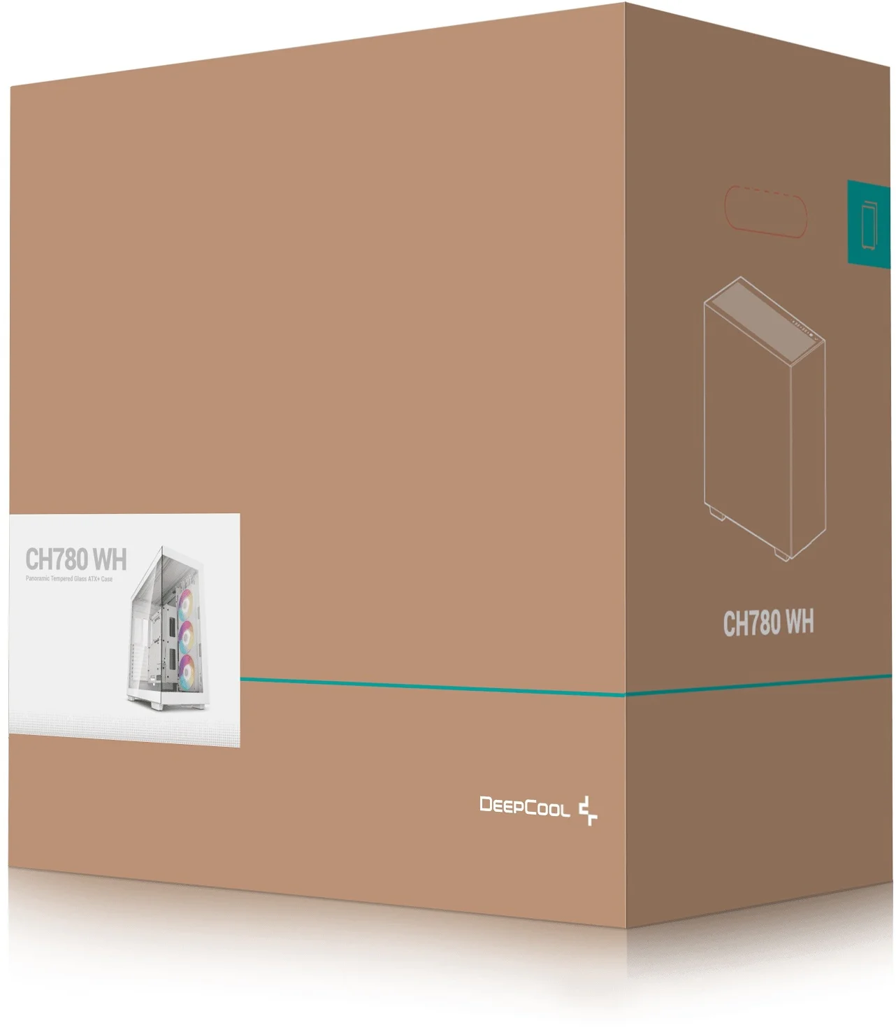 Корпус DeepCool CH780 White (R-CH780-WHADE41-G-1) без БЖ - Зображення 14