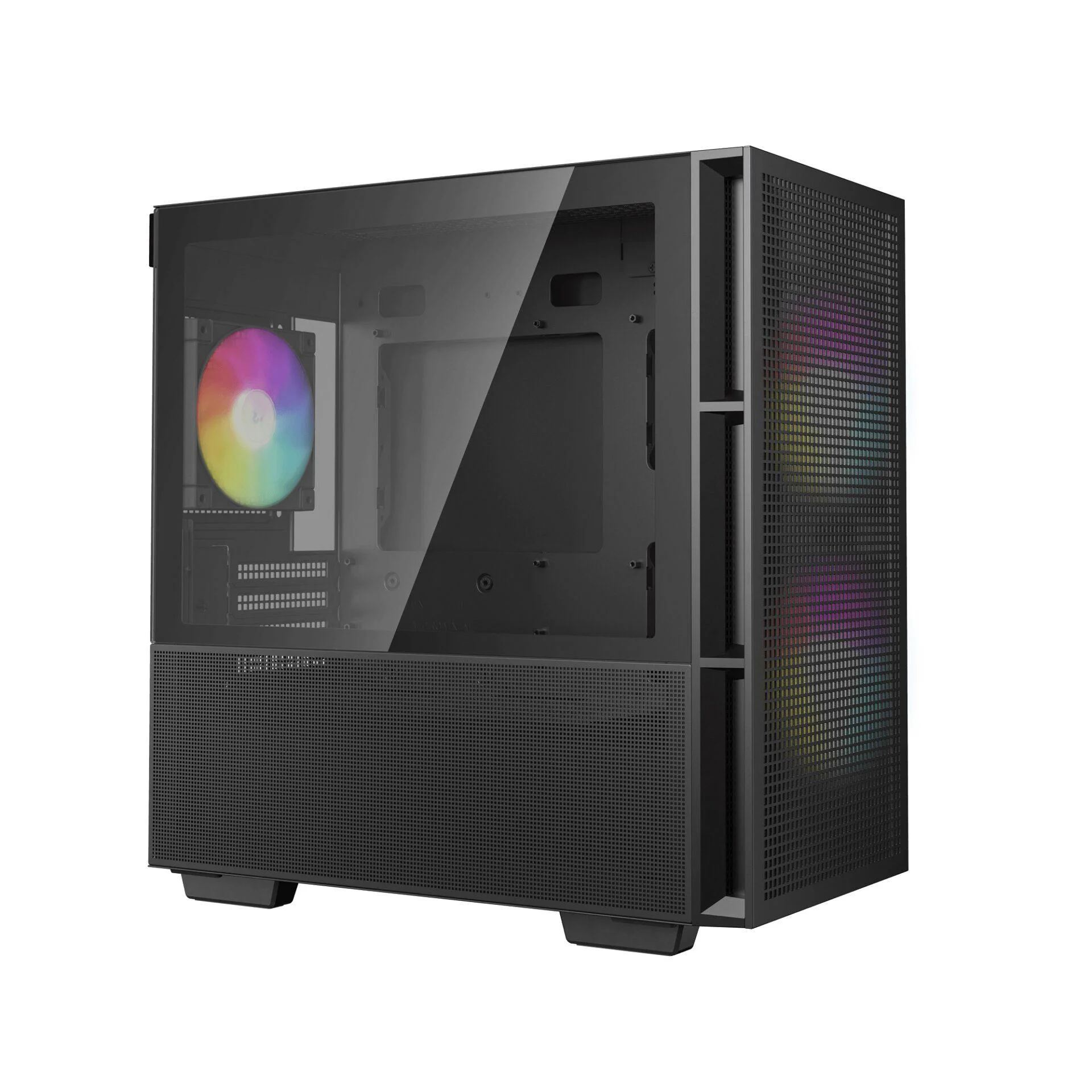 Корпус DeepCool CH360 Black (R-CH360-BKAPE3-G-1) без БЖ - Зображення 2