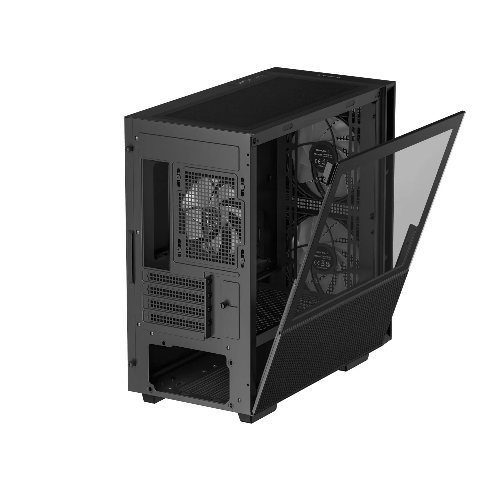 Корпус DeepCool CH360 Black (R-CH360-BKAPE3-G-1) без БЖ - Зображення 7